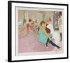 Salon After Toulouse-Lautrec-Laurent Salinas-Framed Collectable Print
