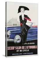 Salon De Automobile Bruxelles-Vintage Apple Collection-Stretched Canvas
