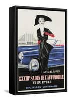 Salon De Automobile Bruxelles-Vintage Apple Collection-Framed Stretched Canvas