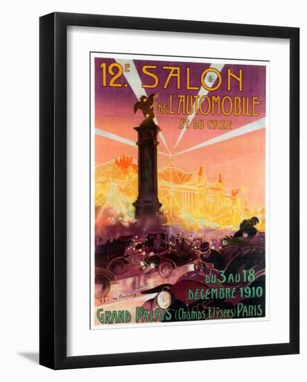 Salon de Automobile-null-Framed Giclee Print