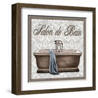 Salon de Bain Square-Todd Williams-Framed Art Print