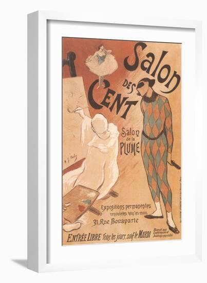 Salon de Cent Poster-null-Framed Art Print