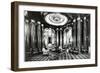 Salon De Conversation on the Ocean Liner 'Ile De France', 1926 (B/W Photo)-French Photographer-Framed Giclee Print