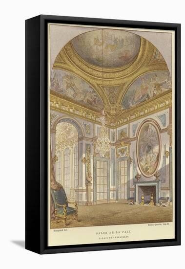Salon De La Paix, Palace of Versailles-null-Framed Stretched Canvas