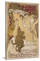 Salon Des Cent, 1896-Alphonse Mucha-Stretched Canvas