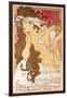 Salon des Cent 20th Exhibition-Alphonse Mucha-Framed Art Print