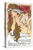 Salon Des Cent-Exhibition-Alphonse Mucha-Stretched Canvas