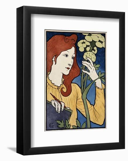 Salon des Cent, Exposition E Grasset-Eugene Grasset-Framed Art Print