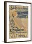 Salon des Cent-Exposition Internationale d'affiches-Henri de Toulouse-Lautrec-Framed Art Print