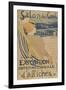 Salon des Cent-Exposition Internationale d'affiches-Henri de Toulouse-Lautrec-Framed Art Print