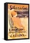 Salon des Cent: Exposition Internationale d'Affiches-Henri de Toulouse-Lautrec-Framed Stretched Canvas