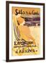 Salon des Cent: Exposition Internationale d'Affiches-Henri de Toulouse-Lautrec-Framed Art Print