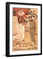 Salon des Cent, Expositions-null-Framed Art Print