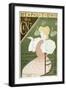 Salon Des Cent Green-Vintage Apple Collection-Framed Giclee Print