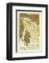 Salon Des Cent, Hall De La Plume-Alphonse Mucha-Framed Premium Giclee Print