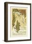 Salon Des Cent, Hall De La Plume-Alphonse Mucha-Framed Premium Giclee Print