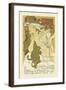 Salon Des Cent, Hall De La Plume-Alphonse Mucha-Framed Premium Giclee Print