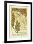 Salon Des Cent, Hall De La Plume-Alphonse Mucha-Framed Premium Giclee Print