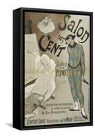 Salon des Cent, Salon de la Plume, 31 Rue Bonaparte-Henri Gabriel Ibels-Framed Stretched Canvas