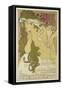 Salon Des Cent, Xxme Exposition Du Salon Des Cent, March-April, 1896 (Poster)-Alphonse Marie Mucha-Framed Stretched Canvas