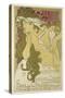 Salon Des Cent, Xxme Exposition Du Salon Des Cent, March-April, 1896 (Poster)-Alphonse Marie Mucha-Stretched Canvas