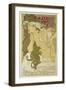Salon Des Cent, Xxme Exposition Du Salon Des Cent, March-April, 1896 (Poster)-Alphonse Marie Mucha-Framed Giclee Print