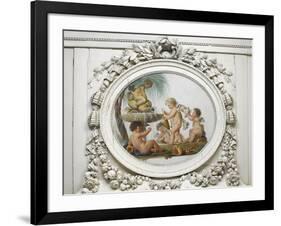 Salon des jeux de la reine Marie-Antoinette : l'Eau-Piat Joseph Sauvage-Framed Giclee Print