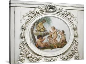 Salon des jeux de la reine Marie-Antoinette : l'Eau-Piat Joseph Sauvage-Stretched Canvas