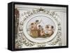 Salon des jeux de la reine Marie-Antoinette : le Feu-Piat Joseph Sauvage-Framed Stretched Canvas