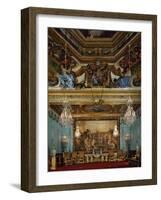 Salon Des Muses, Trompe-L'Oeil Ceiling with Murals, at Vaux-Le-Vicomte, after 1641-Charles Le Brun-Framed Giclee Print