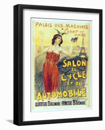 Salon Du Cycle-Vintage Apple Collection-Framed Giclee Print