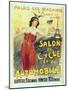 Salon Du Cycle-Vintage Apple Collection-Mounted Giclee Print