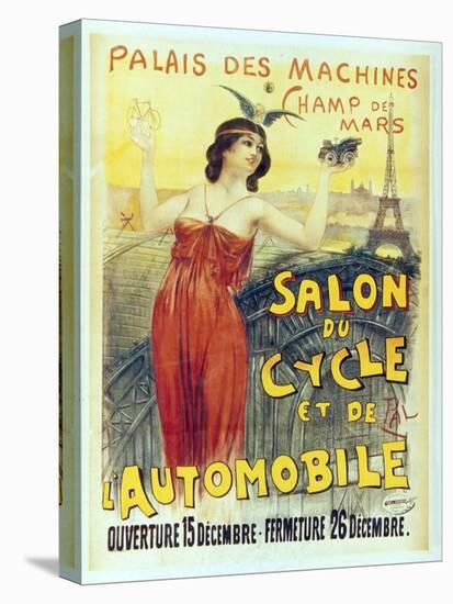 Salon Du Cycle-Vintage Apple Collection-Stretched Canvas