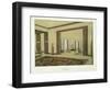 Salon, from 'Repertoire of Modern Taste', Published 1929 (Colour Litho)-Jacques-emile Ruhlmann-Framed Giclee Print