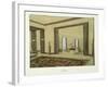 Salon, from 'Repertoire of Modern Taste', Published 1929 (Colour Litho)-Jacques-emile Ruhlmann-Framed Giclee Print