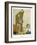 Salon, from 'Repertoire of Modern Taste', Published 1929 (Colour Litho)-Jacques-emile Ruhlmann-Framed Giclee Print