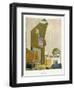 Salon, from 'Repertoire of Modern Taste', Published 1929 (Colour Litho)-Jacques-emile Ruhlmann-Framed Giclee Print