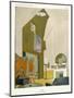 Salon, from 'Repertoire of Modern Taste', Published 1929 (Colour Litho)-Jacques-emile Ruhlmann-Mounted Giclee Print