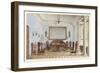 Salon Interior, 1858-Andrei Alexeevich Redkovsky-Framed Giclee Print