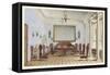 Salon Interior, 1858-Andrei Alexeevich Redkovsky-Framed Stretched Canvas