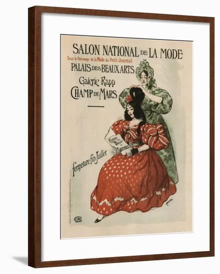 Salon National-null-Framed Giclee Print
