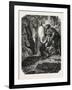 Salon of 1855. Christ in the Garden of Olives, Painting by M. Jalabert. 1855-null-Framed Giclee Print