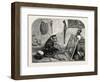 Salon of 1855. Monkey Painter, 1855-Alexandre Gabriel Decamps-Framed Giclee Print