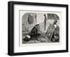 Salon of 1855. Monkey Painter, 1855-Alexandre Gabriel Decamps-Framed Giclee Print