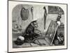 Salon of 1855. Monkey Painter, 1855-Alexandre Gabriel Decamps-Mounted Giclee Print