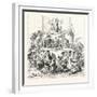 Salon of 1855. Prussian School. the Tower of Babel,-Wilhelm Von Kaulbach-Framed Giclee Print