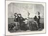 Salon of 1855-Jean Louis Hamon-Mounted Giclee Print