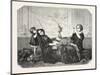 Salon of 1855-Jean Louis Hamon-Mounted Giclee Print
