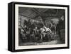 Salon of 1855-null-Framed Stretched Canvas