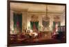 Salon of Princess Mathilde Bonaparte Rue de Courcelles, Paris, 1859-Charles Giraud-Framed Giclee Print